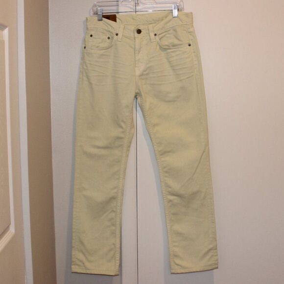 J Brand Kane  Slim Straight Leg Jean in Fade Mint Color Size 31 Men - Picture 1 of 14